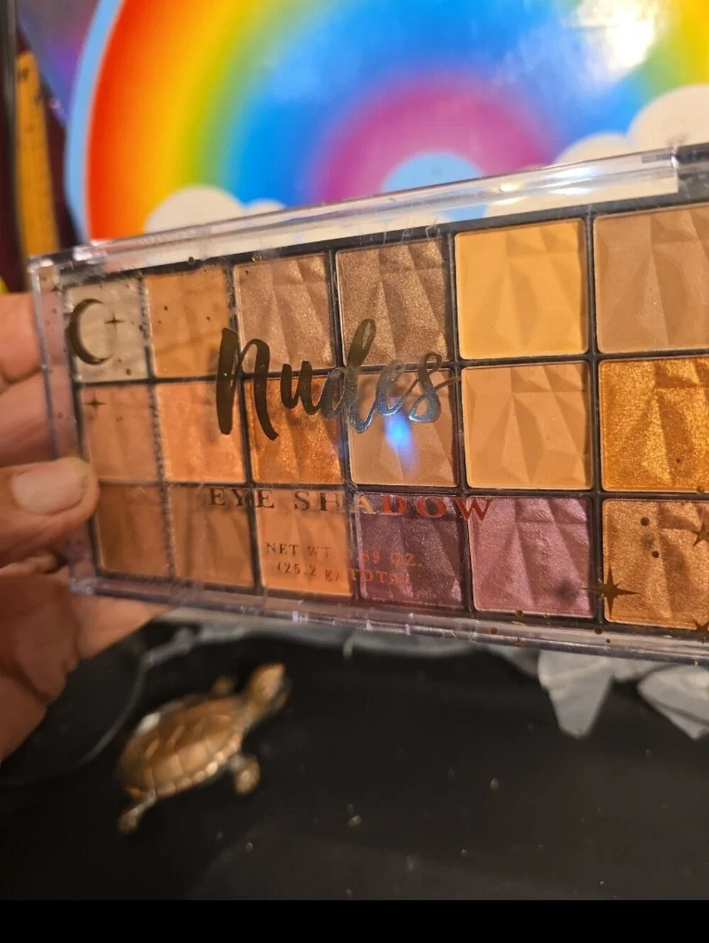 062926 Bundle 3 palette eyeshadow nudes,smokey, rose, 16 - color shadows one eac